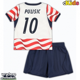 United States Christian Pulisic #10 Replica Home Minikit World Cup 2026 Short Sleeve (+ pants)